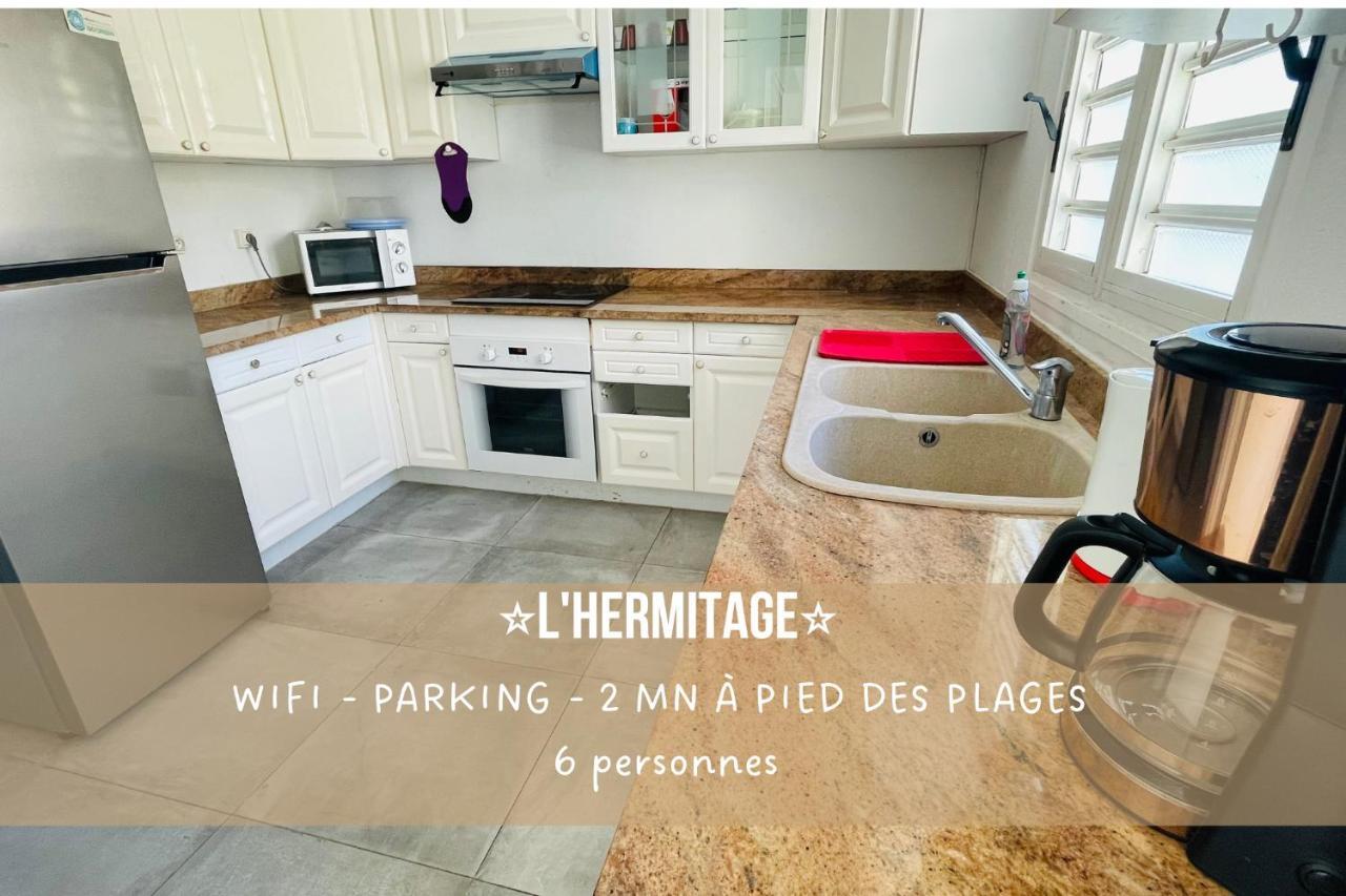 L'Hermitage - Appartement T3 En Bord De Plage Filaos Exteriér fotografie